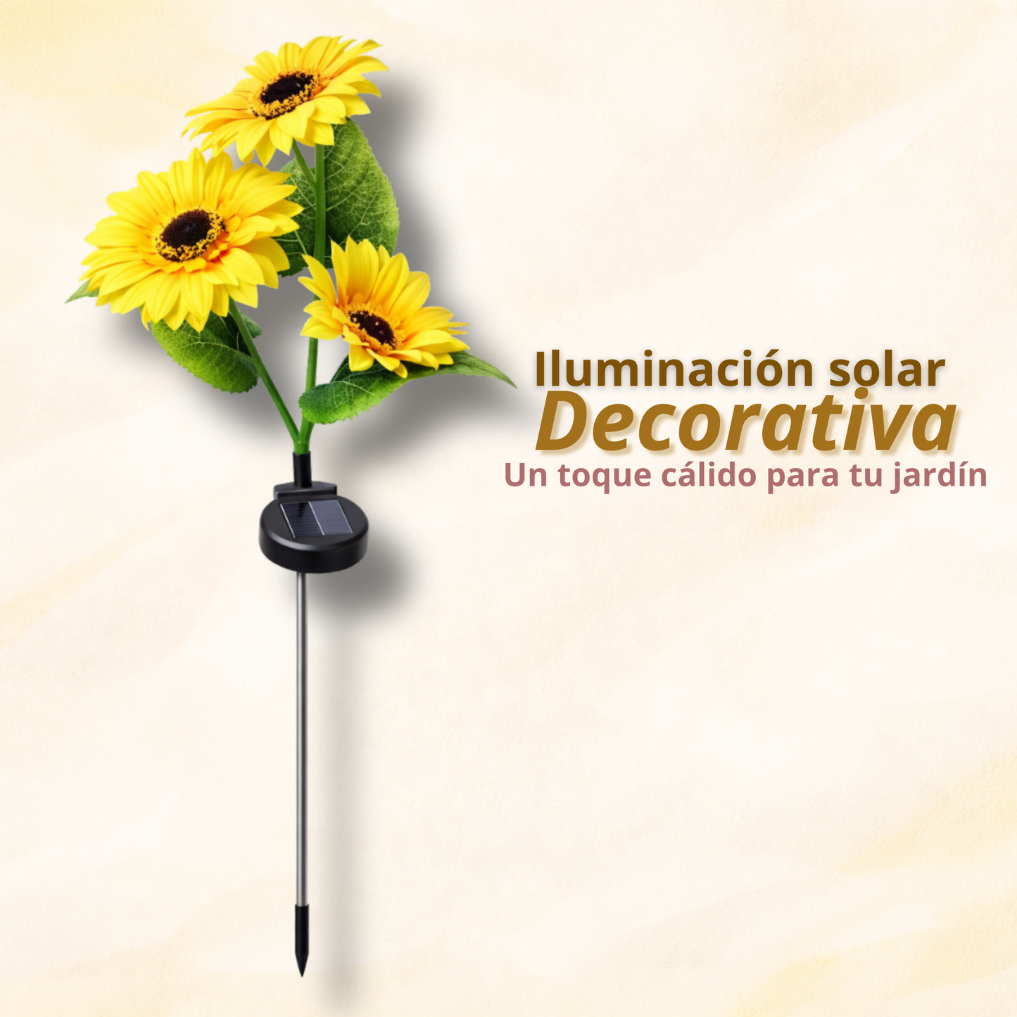 Luz Solar de Girasol